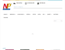 Tablet Screenshot of nphomecenter.com